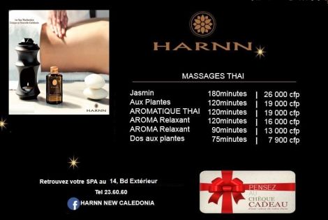 HARNN - Salon de Massage Thailandais, Spa et Vente de Produits Cosmétiques - Nouméa
