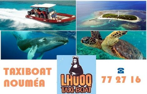 LHOOQ - Taxi boat, Visite au Phare Amédée - Nouméa